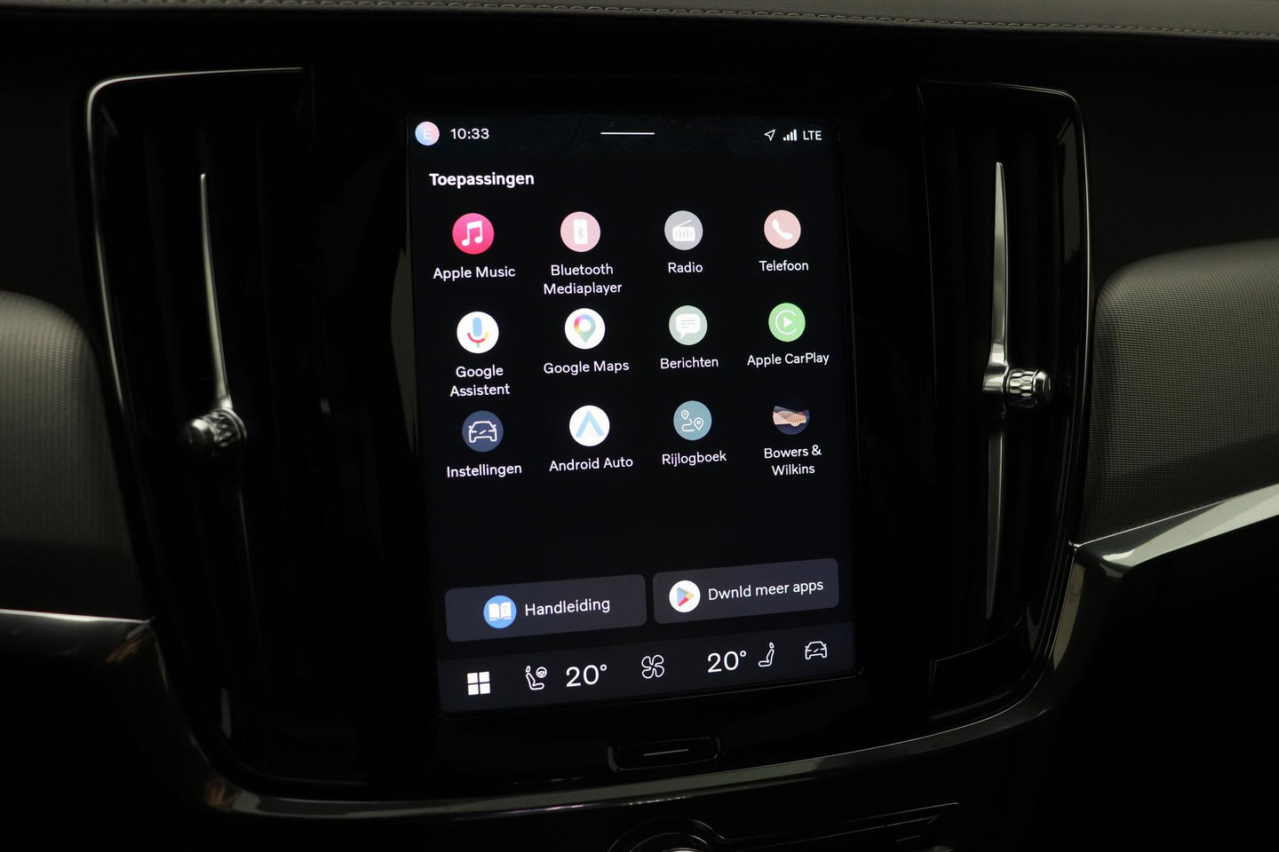 Volvo S90 2.0 B5 Ultimate Dark | Bowers&Wilkins | Luchtvering | Panoramadak | Trekhaak | 360° Camera | Head-Up | Stoel+Stuurverwarming | ACC