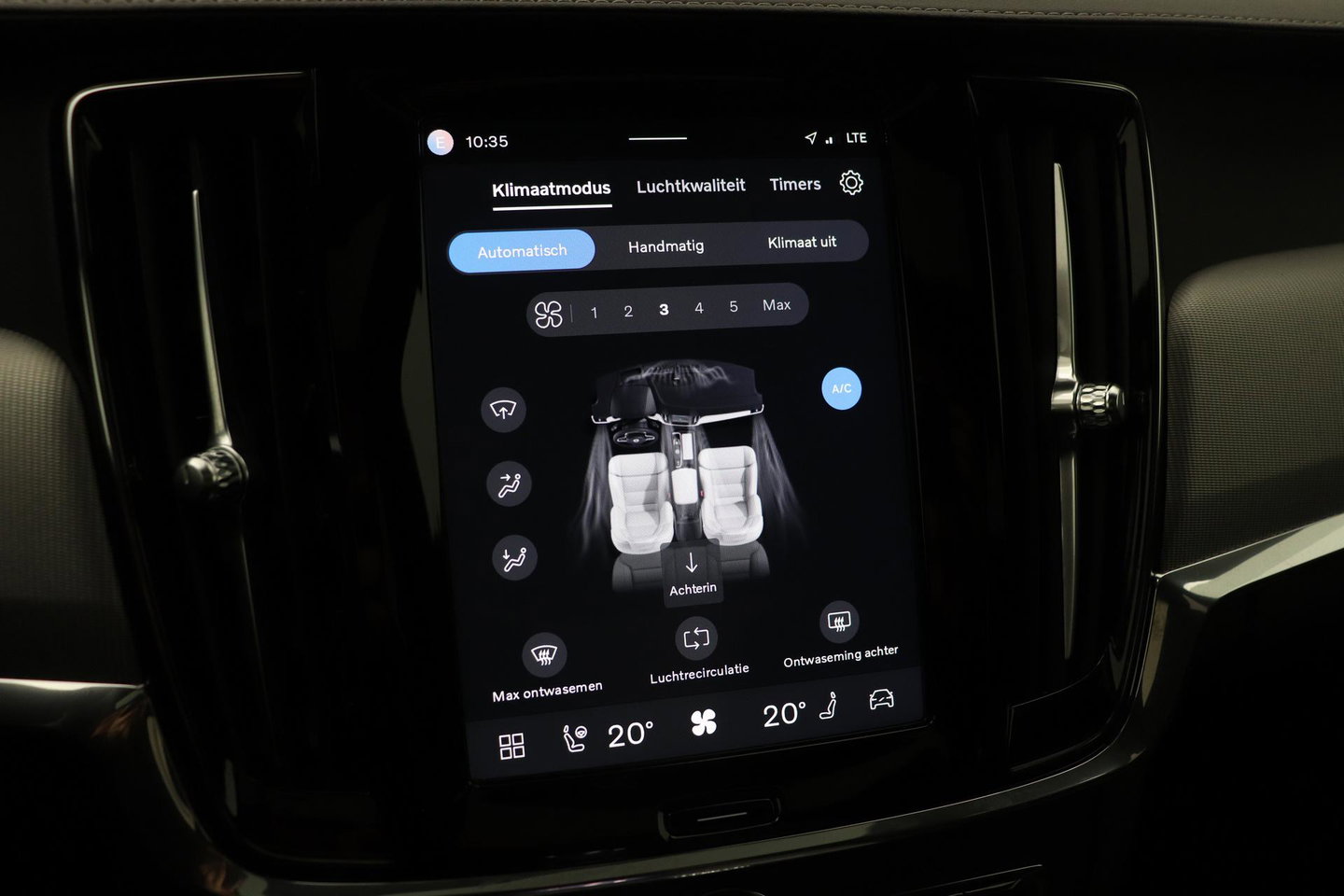 Volvo S90 2.0 B5 Ultimate Dark | Bowers&Wilkins | Luchtvering | Panoramadak | Trekhaak | 360° Camera | Head-Up | Stoel+Stuurverwarming | ACC