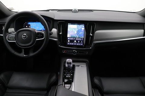 Volvo S90 2.0 B5 Ultimate Dark | Bowers&Wilkins | Luchtvering | Panoramadak | Trekhaak | 360° Camera | Head-Up | Stoel+Stuurverwarming | ACC
