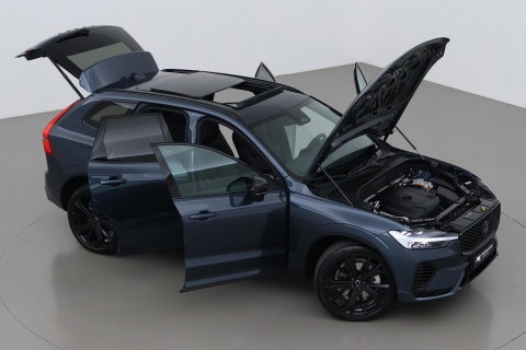 Volvo XC60 T6 Plus Black Edition | Bowers&Wilkins | Panoramadak | 360° Camera | Head-Up | Trekhaak | Ventilatie+Massage | 21 Inch