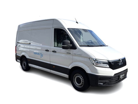 MAN eTGE Basis 36 kWh L3 H3 (2-Fase) {SoH-88%} Aut. *HEATPUMP | NAVI-FULLMAP | AIRCO | CRUISE | CAMERA | HEATED-ERGO-SEATS | PDC | DAB | WIFI | FULL-LED | 3-PERS |  CCS-FASTLOADER*