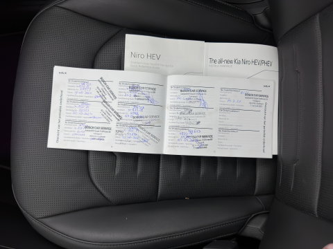 Kia Niro 1.6 GDi Hybrid DynamicPlusLine (INCL.BTW) Aut. *PANO | LEATHER | DIGI-COCKPIT | NAVI-FULLMAP | DAB | ADAPTIVE-CRUISE | CAMERA | HEATED-COMFORTSEATS | KEYLESS | PRIVACYGLASS | SHIFTPADDLES | CARPLAY |  HEAD-UP | ...