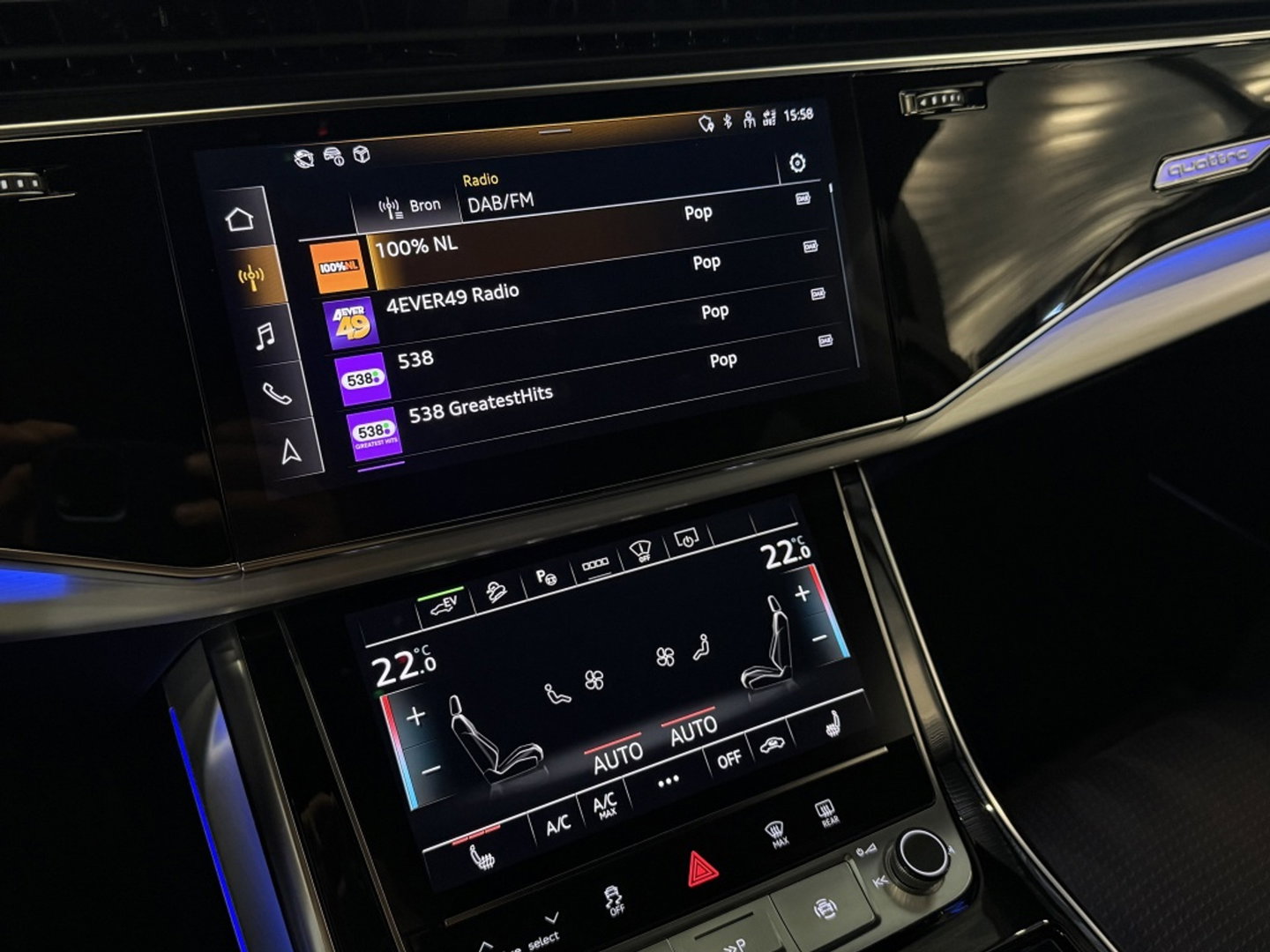 Audi Q7 55 TFSIe 381PK S-Edition / B&O / ACC / Head-Up / 2024 / BTW / 360°