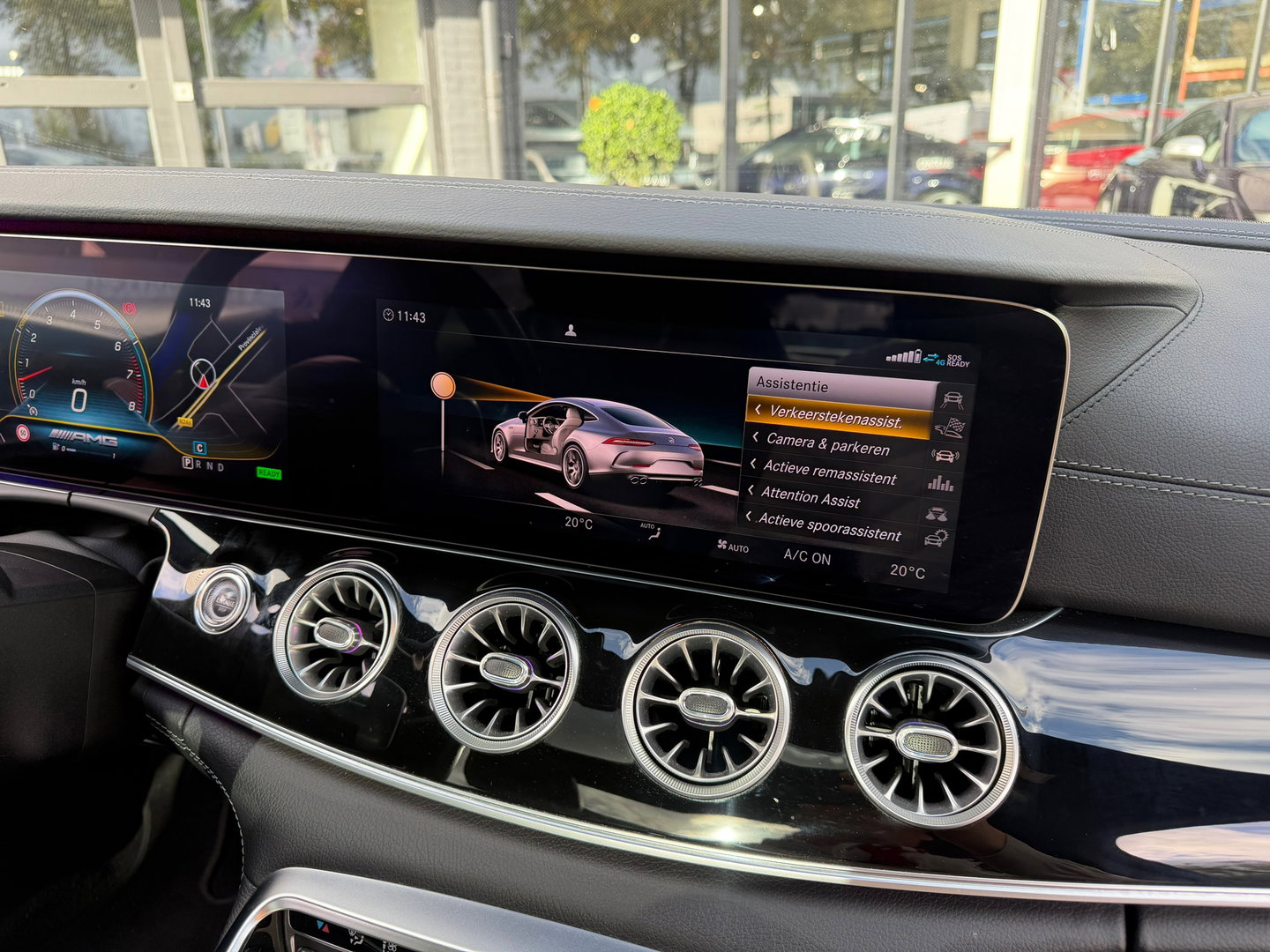 Mercedes-Benz AMG GT 4-Door Coupe AMG 43 4MATIC+ Pano|Keyless|Burmester|AMG Ride Control|360Camera|Carplay|370PK