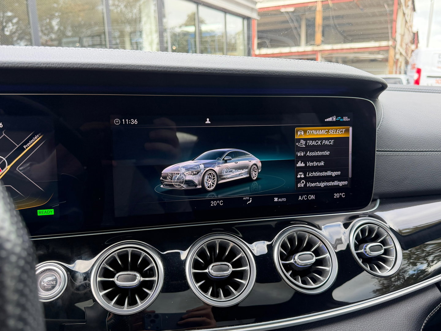 Mercedes-Benz AMG GT 4-Door Coupe AMG 43 4MATIC+ Pano|Keyless|Burmester|AMG Ride Control|360Camera|Carplay|370PK
