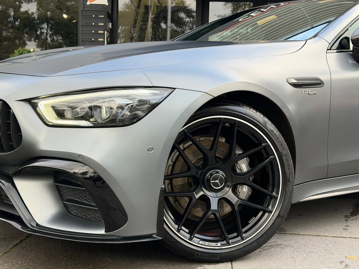 Mercedes-Benz AMG GT 4-Door Coupe AMG 43 4MATIC+ Pano|Keyless|Burmester|AMG Ride Control|360Camera|Carplay|370PK