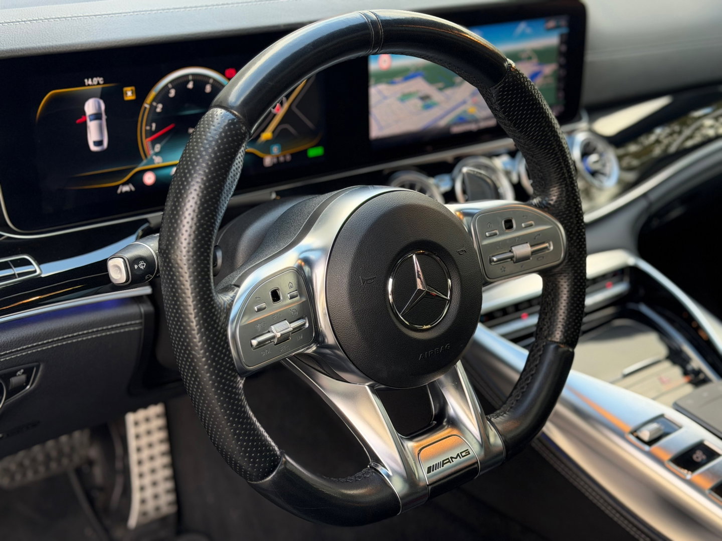 Mercedes-Benz AMG GT 4-Door Coupe AMG 43 4MATIC+ Pano|Keyless|Burmester|AMG Ride Control|360Camera|Carplay|370PK