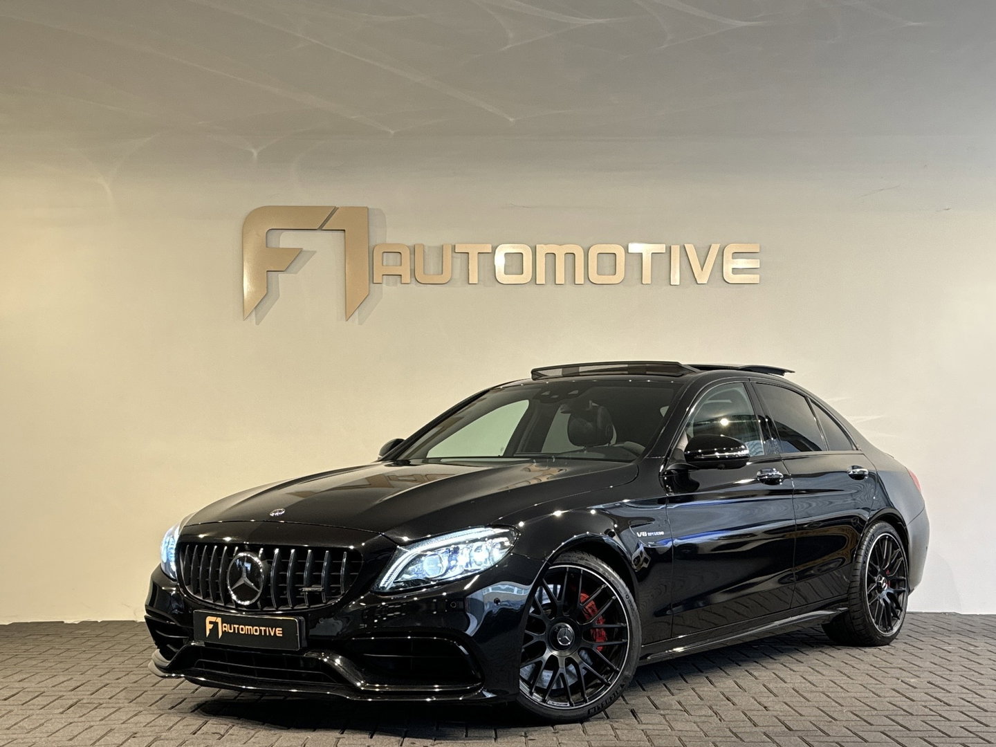 Mercedes-Benz C-Klasse AMG 63 S Pano|360 Camera|Keyless|Dodehoek|HuD