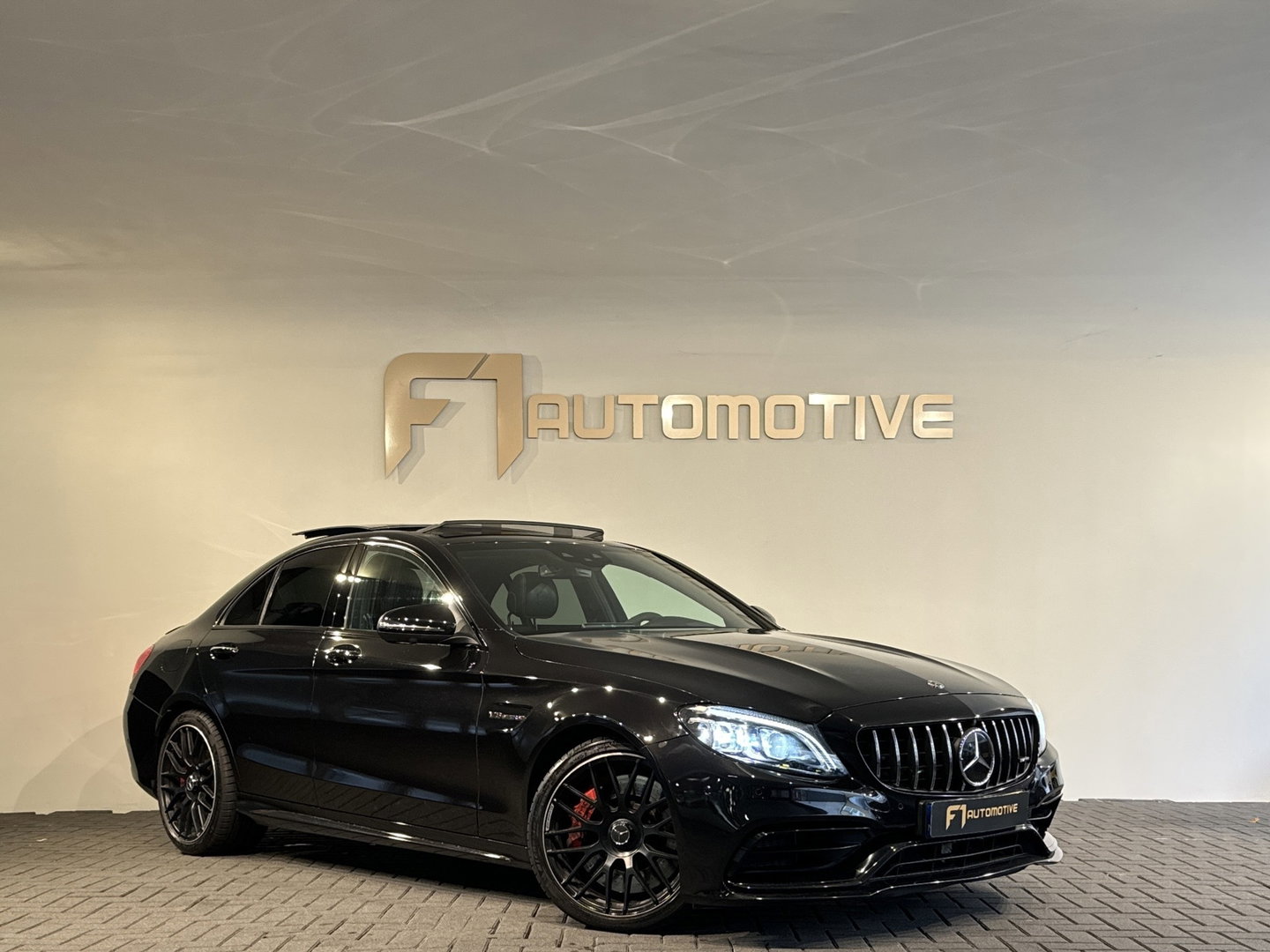 Mercedes-Benz C-Klasse AMG 63 S Pano|360 Camera|Keyless|Dodehoek|HuD