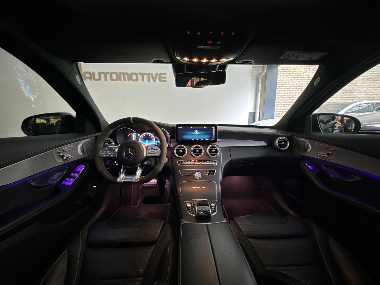 Mercedes-Benz C-Klasse AMG 63 S Pano|360 Camera|Keyless|Dodehoek|HuD