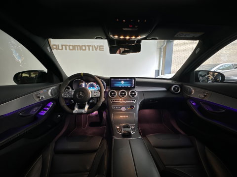 Mercedes-Benz C-Klasse AMG 63 S Pano|360 Camera|Keyless|Dodehoek|HuD