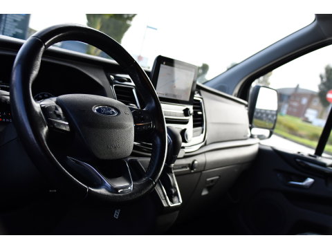 Ford Transit Custom 290 2.0 TDCI L1H1 Sport DC Cruise, Camera, Carplay, Leder, LED, 170pk, 2 x Schuifdeur, Automaat, Stoelverwarming, Uniek!