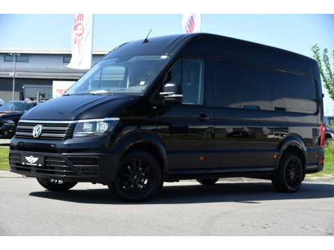 Volkswagen Crafter 35 2.0 TDI L3H3 Black Edition Camera, Cruise, Carplay, Automaat, Trekhaak, 177pk, Airco, Multimedia, Uniek!
