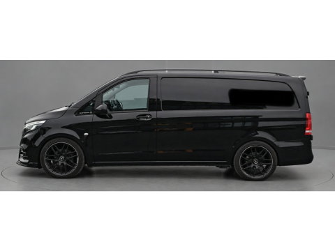 Mercedes-Benz Vito 116 CDI L2 AMG Black Edition Camera, Cruise, Carplay, LED, Multiemedia, Leder, 164pk, Automaat, Trekhaak, Uniek!