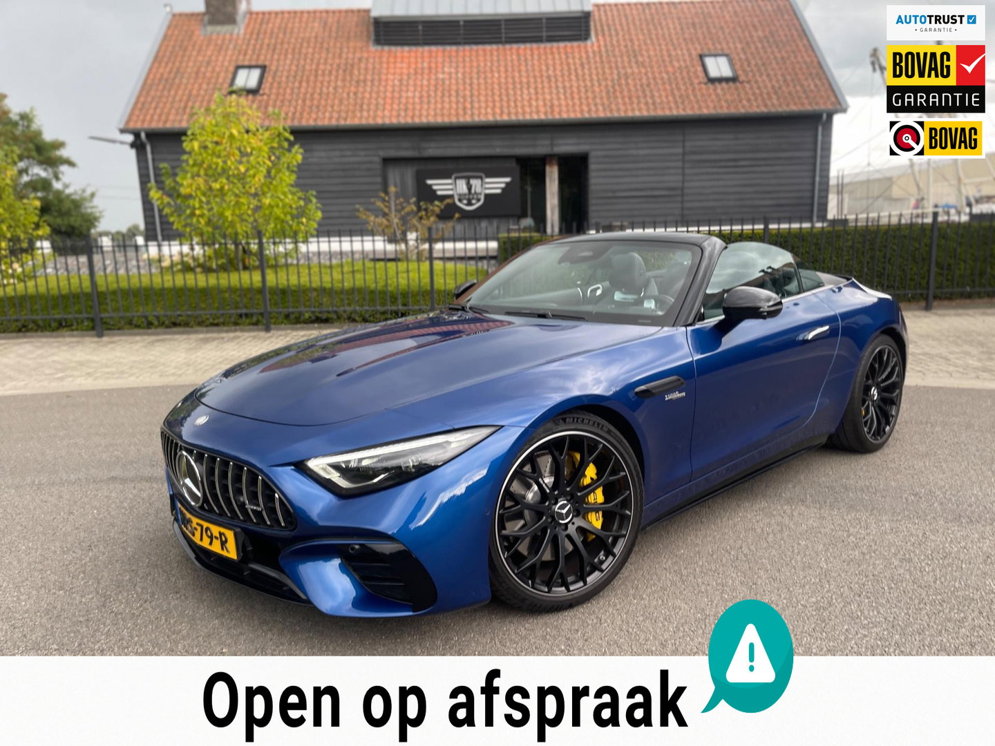Mercedes-Benz SL-Klasse Roadster AMG 43 V-8-Styling *Night-Pakket*Burmester 360"Camera Carbon Head-Up