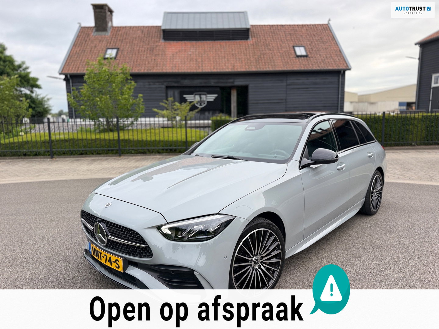 Mercedes-Benz C-Klasse Estate 300e AMG | Panoramaschuifdak | Night | Burmester | Rijassistentiepakket Plus Led-High Performance
