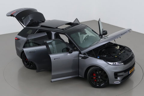 Land Rover Range Rover Sport P550e Autobiography | 23 Inch | Meridian 3D Surround | ClearSight | Koelbox | Trekhaak | Massage+Ventilatie