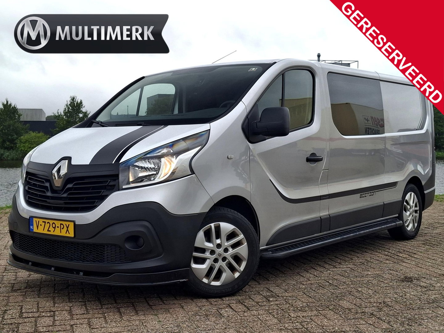 Renault Trafic 1.6 dCi T29 L2H1 DC Comfort | Marge | 6-persoons | Velgen |