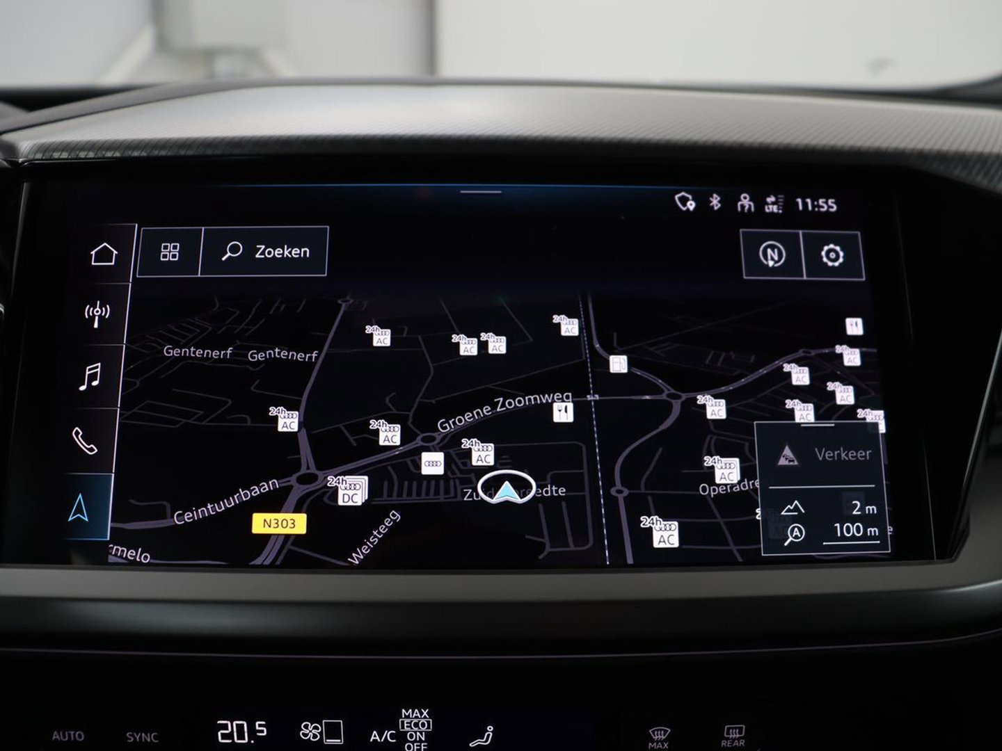 Audi Q4 e-tron 40 Advanced edition 77 kWh | SOH 96,2 % | Achteruitrijcamera | Trekhaak | Cruisecontrol adaptief | Virtual display | Elektrische achterklep