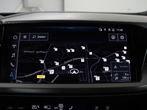 Audi Q4 e-tron 40 Advanced edition 77 kWh | SOH 96,2 % | Achteruitrijcamera | Trekhaak | Cruisecontrol adaptief | Virtual display | Elektrische achterklep