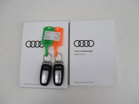Audi Q4 e-tron 40 Advanced edition 77 kWh | SOH 96,2 % | Achteruitrijcamera | Trekhaak | Cruisecontrol adaptief | Virtual display | Elektrische achterklep