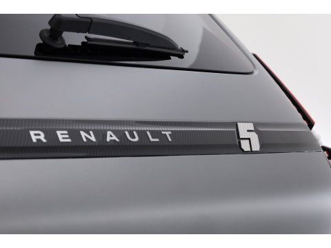 Renault 5 comfort range Roland-Garros 52 kWh | Rijklaar! | MAT Grijs | Pack Safety & Advanced Driving Assist | Camera | All seasons