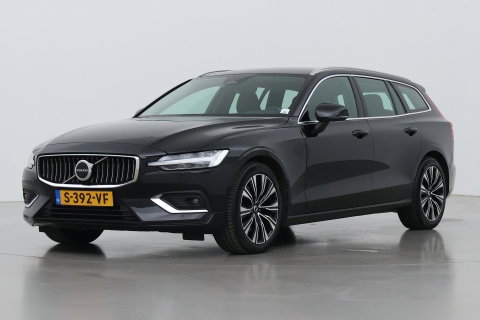 Volvo V60 B4 Plus Bright | ACC | Harman/Kardon | Trekhaak | 360° Camera | Stoel+Stuurverwarming | Keyless | Leder | 18 Inch