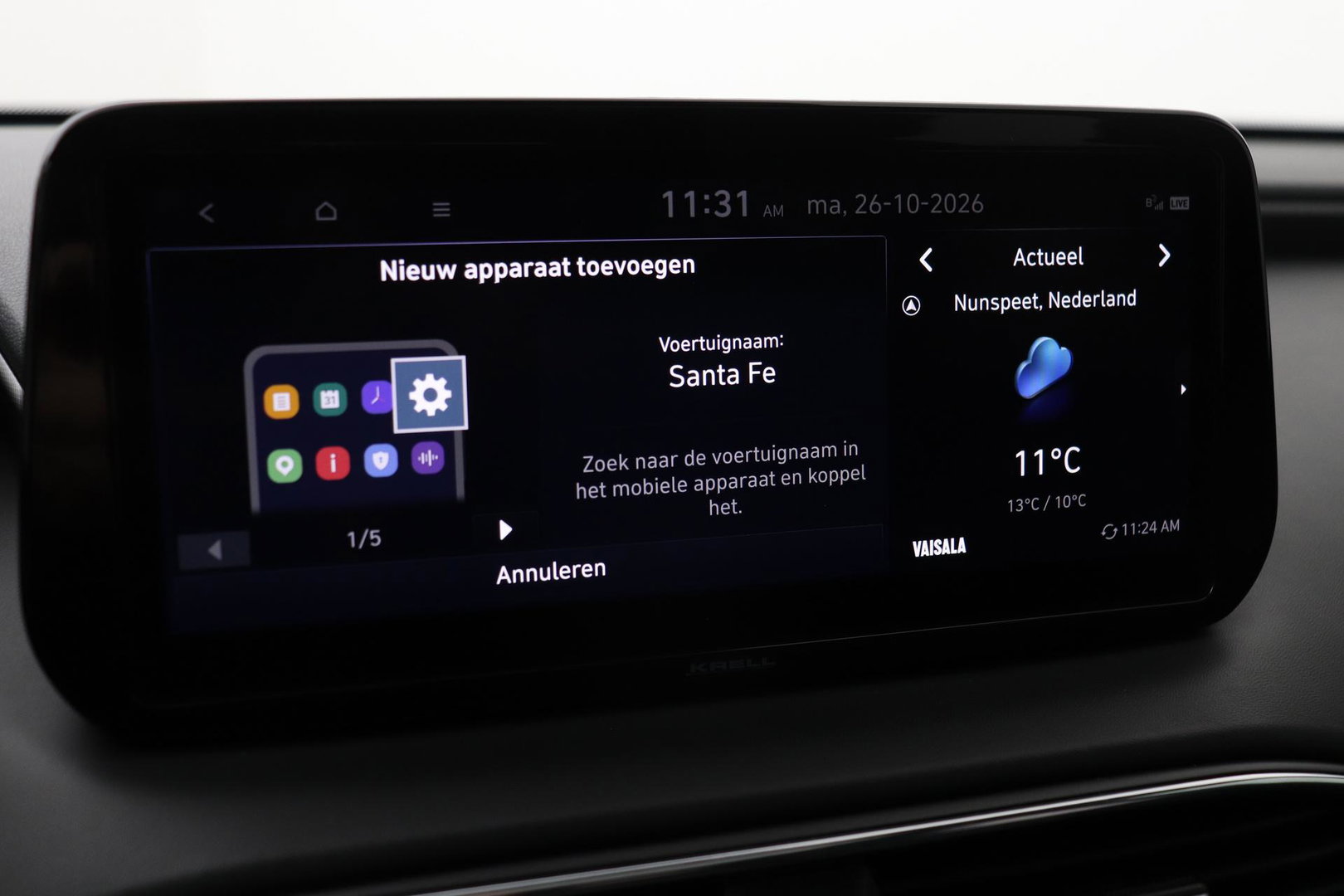 Hyundai Santa Fe 1.6 T-GDI PHEV Premium Plus Sky 7p. | Panoramadak | Stoelventilatie | Head-Up | 360° Camera | Trekhaak | Stoel+stuurverwarming | 20 Inch