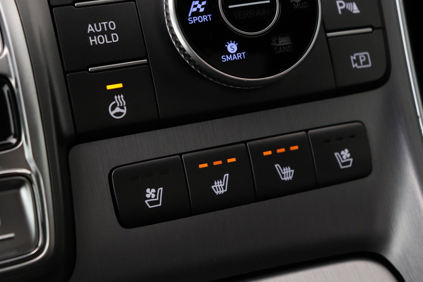 Hyundai Santa Fe 1.6 T-GDI PHEV Premium Plus Sky 7p. | Panoramadak | Stoelventilatie | Head-Up | 360° Camera | Trekhaak | Stoel+stuurverwarming | 20 Inch