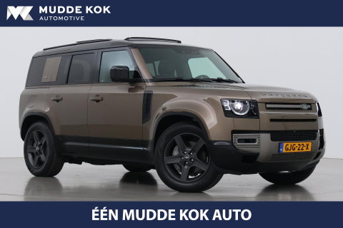 Land Rover Defender 110 P400e X-Dynamic SE | Panoramadak | Trekhaak | Luchtvering | 360° Camera | Meridian | Stoel+Stuurverwarming | BLIS | ACC