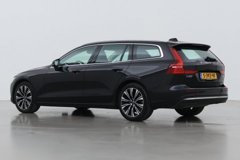 Volvo V60 B4 Plus Bright | ACC | Harman/Kardon | Trekhaak | 360° Camera | Stoel+Stuurverwarming | Keyless | Leder | 18 Inch