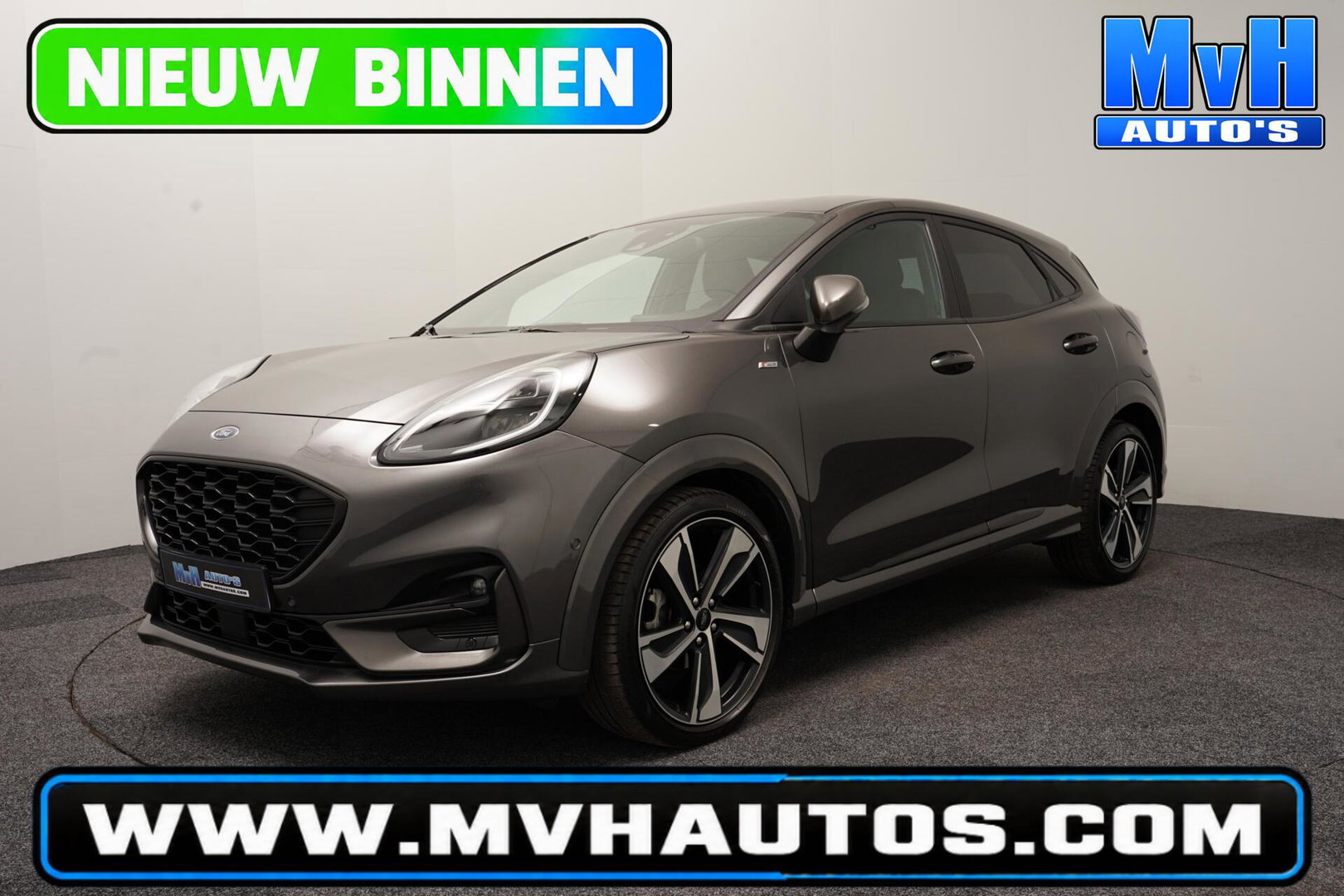 Ford Puma 1.0 EcoBoost Hybrid ST-Line X|B&O|LED|CAMERA|TREKH