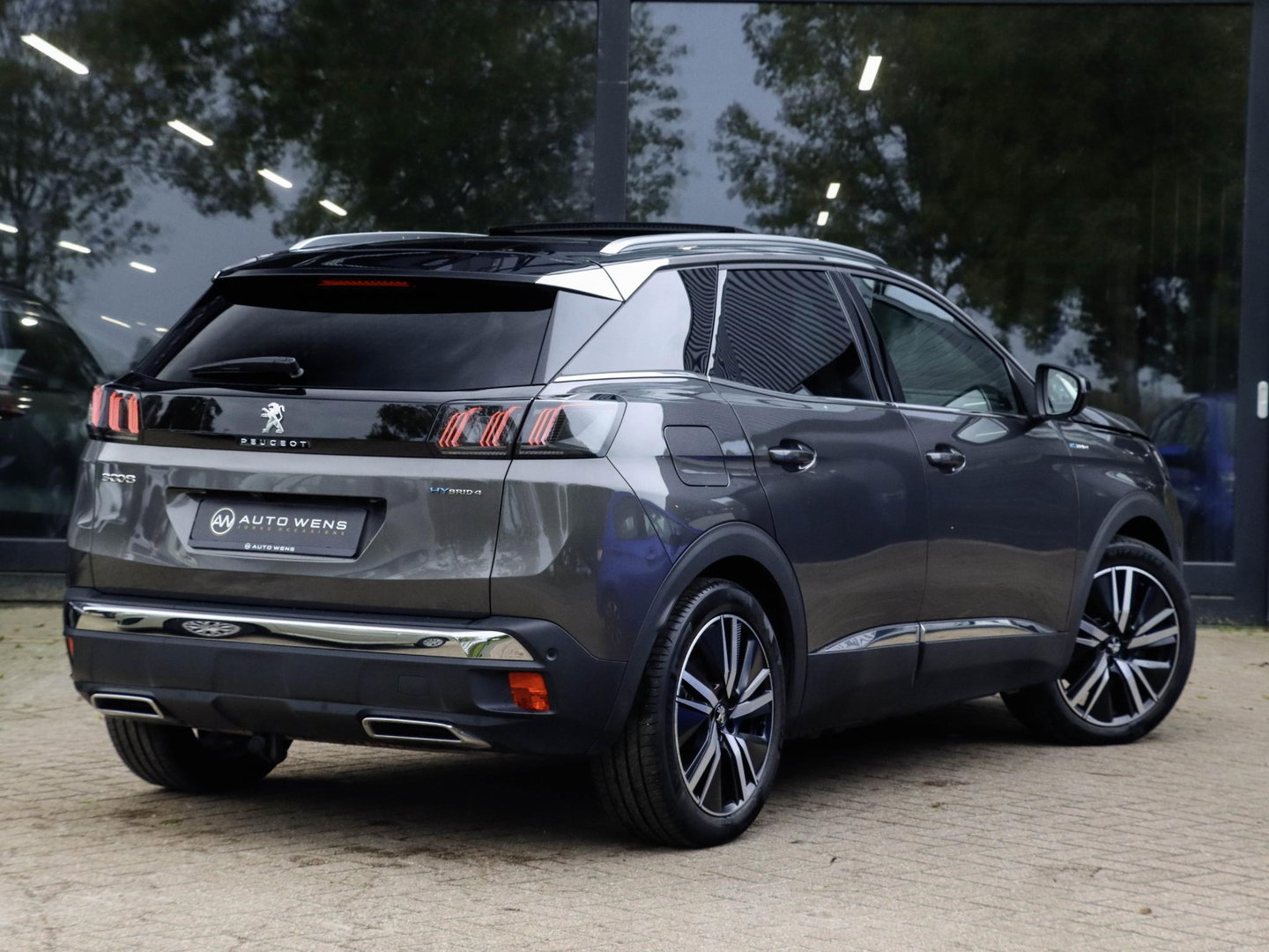 Peugeot 3008 1.6 HYbrid4 300 GT Trekhaak Focal Panodak NappaLeer SoH 95% Dealeronderhouden!