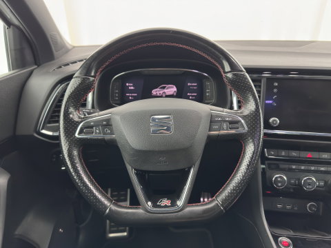 SEAT Ateca 1.5 TSI FR Business Intense (INCL.BTW) *LEATHER-MICROFIBRE | FULL-LED | DIGI-COCKPIT | BEATS-AUDIO | TOP-VIEW | KEYLESS | CARPLAY | NAVI-FULLMAP | DAB+ | SPORT-SEATS | PRIVACY-GLASS | ECC | PDC | CRUISE | 19''ALU | TOWB