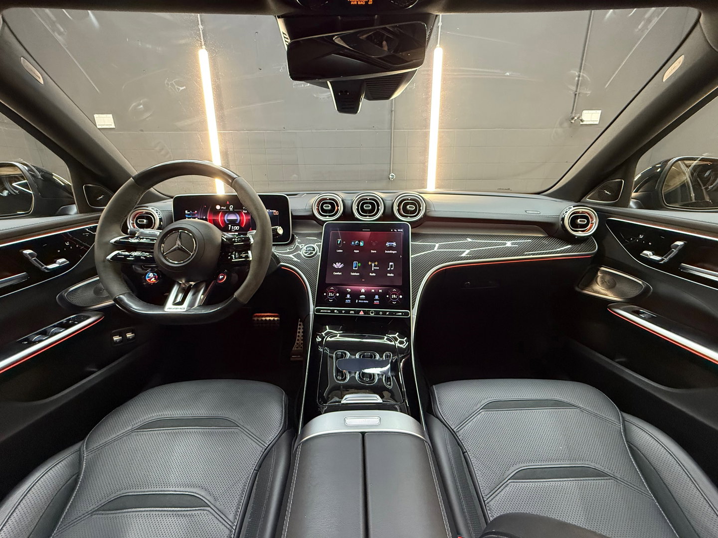 Mercedes-Benz C-Klasse AMG 63 S E Performance Pano|HuD|Memory