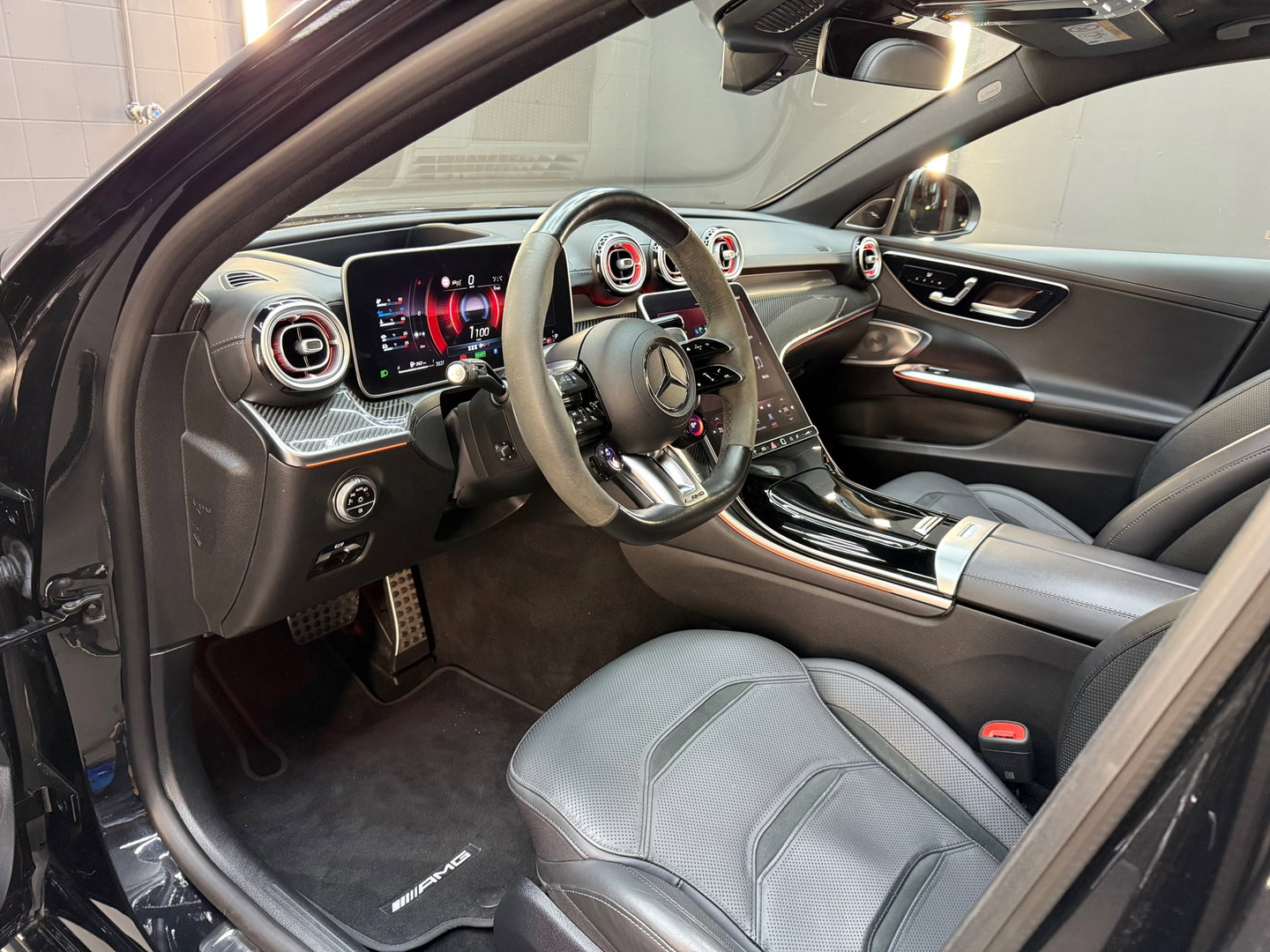Mercedes-Benz C-Klasse AMG 63 S E Performance Pano|HuD|Memory