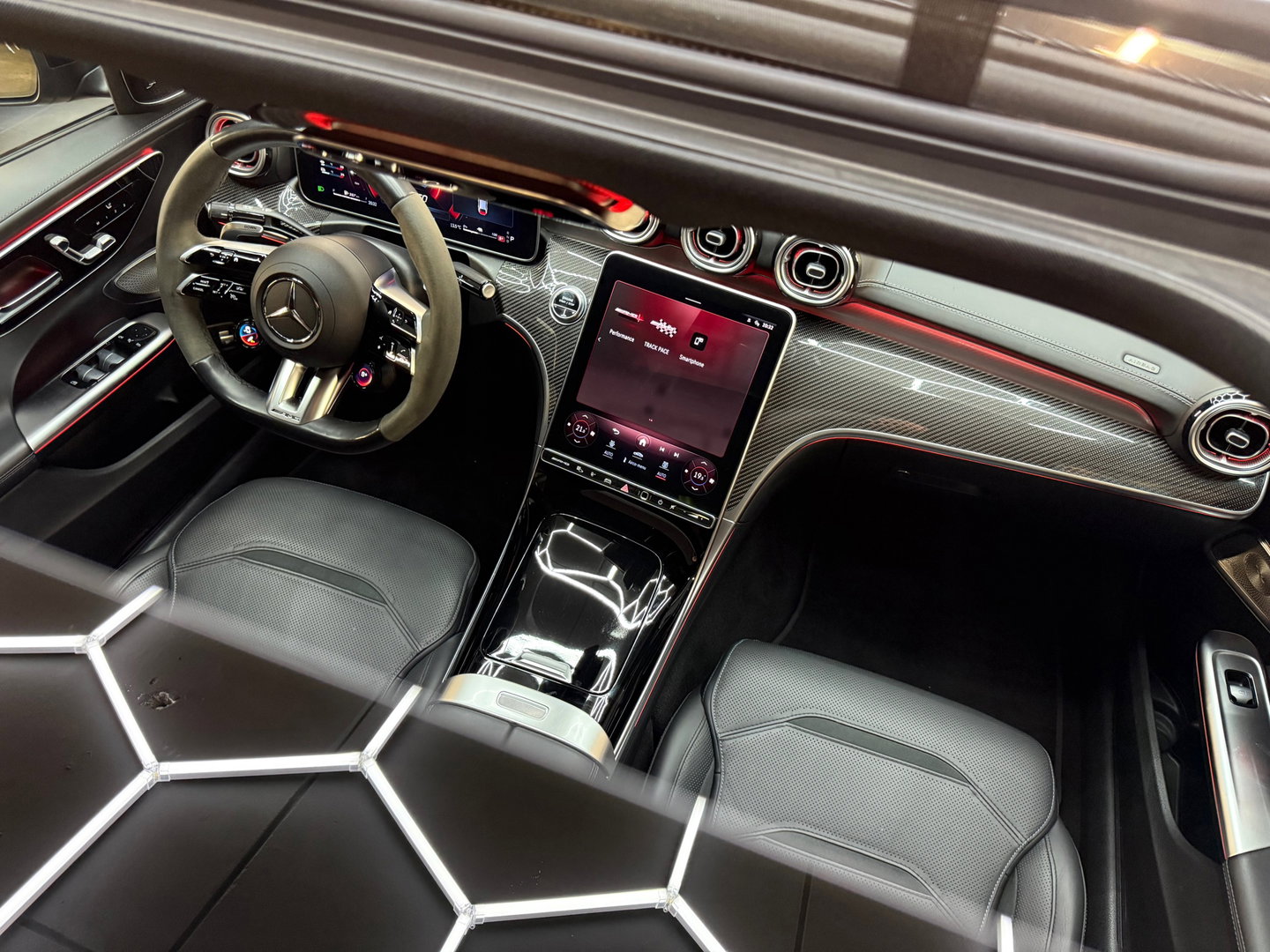 Mercedes-Benz C-Klasse AMG 63 S E Performance Pano|HuD|Memory