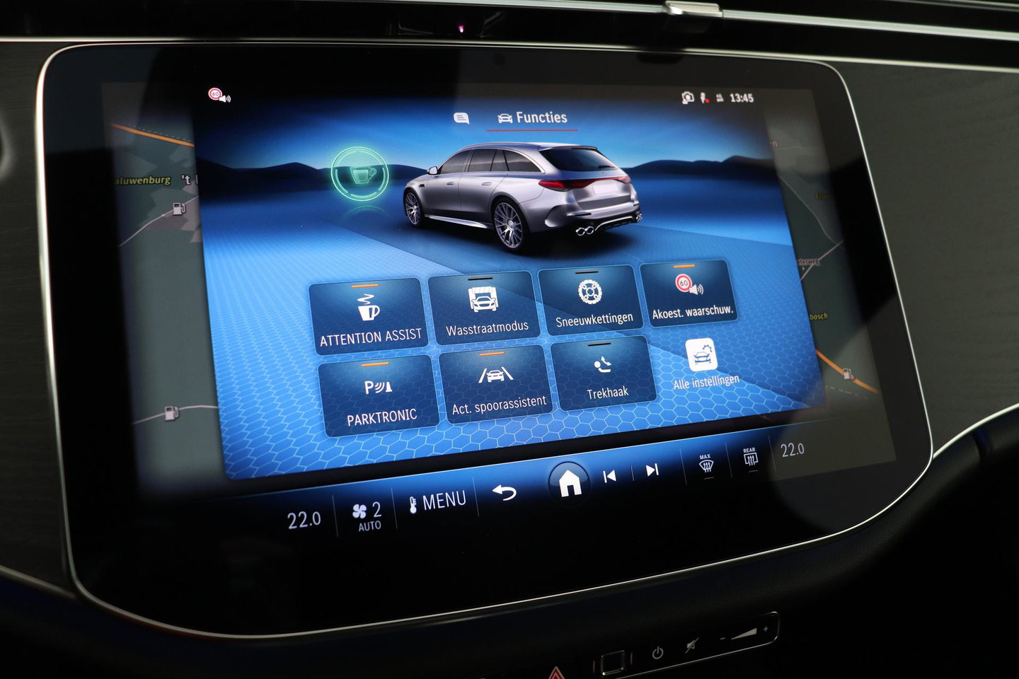 Mercedes-Benz E-Klasse AMG 53 4MATIC+ | Achterasbesturing | 360° Camera | Trekhaak | Keyless | Stoelverwarming | 20 Inch