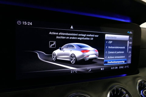 Mercedes-Benz CLS 450 4MATIC AMG Line / CLS63 AMG Diffuser / Panamericana Grille / Maxton Design Bodykit / Schuif-/kanteldak / Multibeam LED / Apple Carplay - Android Auto / 360 graden Camera / 20'' LMV / Stoelverwarming / Achteruitrijcamera / Dodehoek detectie