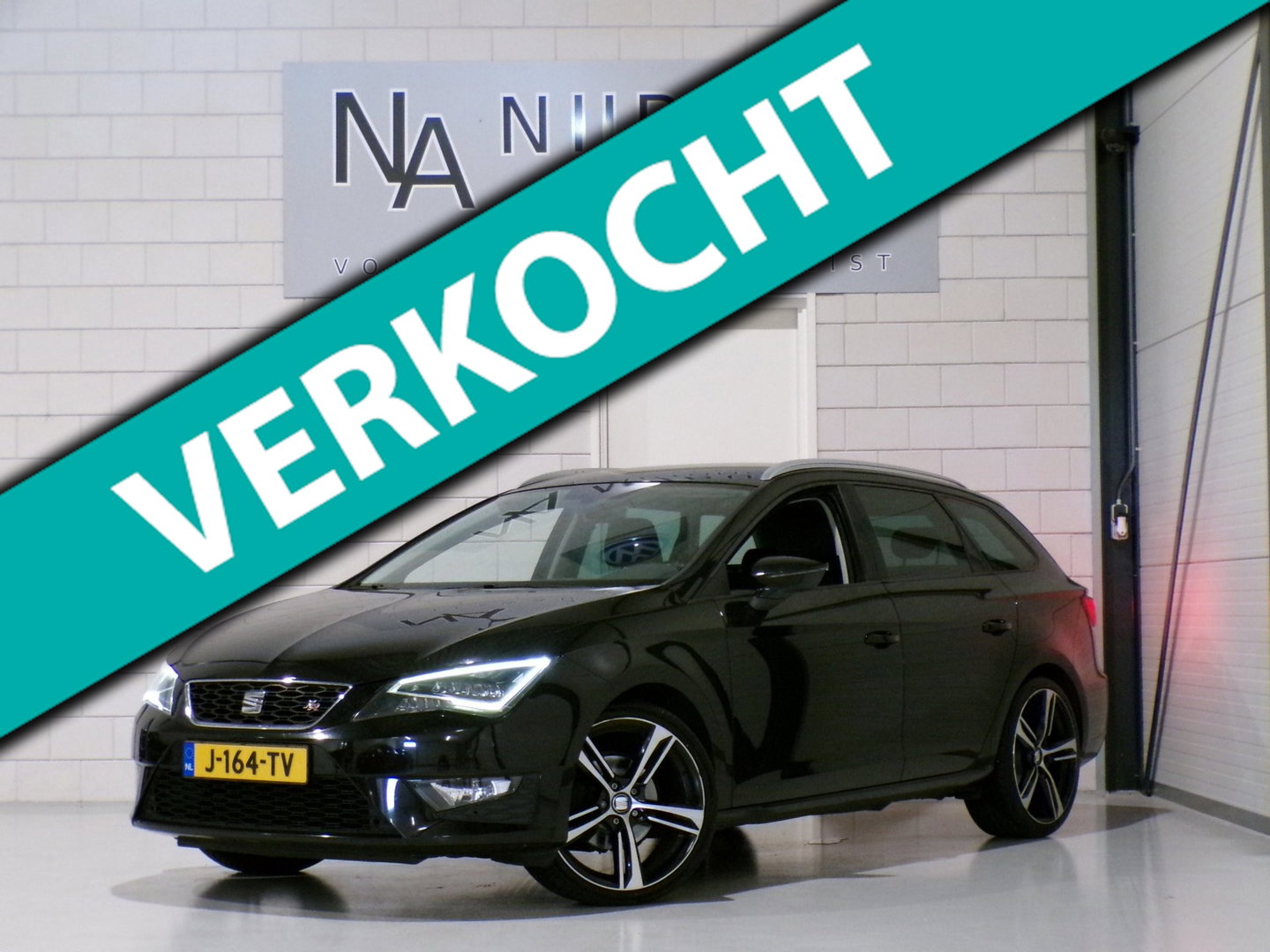 SEAT Leon ST 1.4 EcoTSI FR "Automaat" Apple-Carplay Stoelverwarming Android-Auto Drive-mode 19"Velgen Full-LED Parkeersensoren
