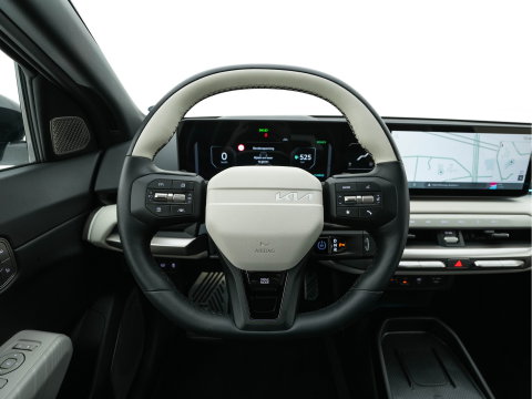 Kia EV4 GT-Line 81.4 kWh (3-Fase-11kW) { SoH-100%} Aut. *HEATPUMP | LEATHER | HARMAN/KARDON | PREMIUM-RELAX-SEATS | ADAPTIVE-LED | V2L | TOPVIEW | CARPLAY | BLINDSPOT | DIGI-COCKPIT | PRIVACY-GLASS | ECC | PDC | HEATED /VENTILATED | 19"ALU*
