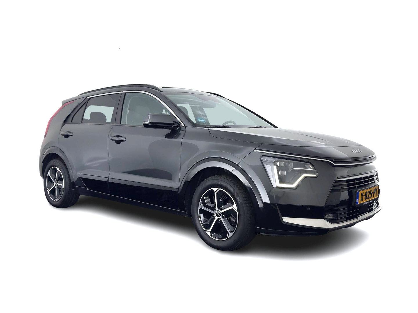 Kia Niro 1.6 GDi Hybrid DynamicPlusLine (INCL.BTW) Aut. *PANO | LEATHER | DIGI-COCKPIT | NAVI-FULLMAP | DAB | ADAPTIVE-CRUISE | CAMERA | HEATED-COMFORTSEATS | KEYLESS | PRIVACYGLASS | SHIFTPADDLES | CARPLAY |  HEAD-UP | ...