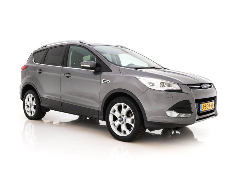 Ford Kuga 1.6 Titanium *LEATHER-FABRIC | XENON | HEATED-COMFORTSEATS | NAVI-FULLMAP | ECC | PDC | CRUISE | PRIVACY-GLASS | TOWBAR | 17''ALU*