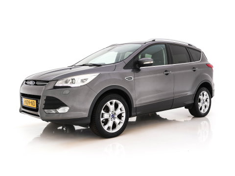 Ford Kuga 1.6 Titanium *LEATHER-FABRIC | XENON | HEATED-COMFORTSEATS | NAVI-FULLMAP | ECC | PDC | CRUISE | PRIVACY-GLASS | TOWBAR | 17''ALU*