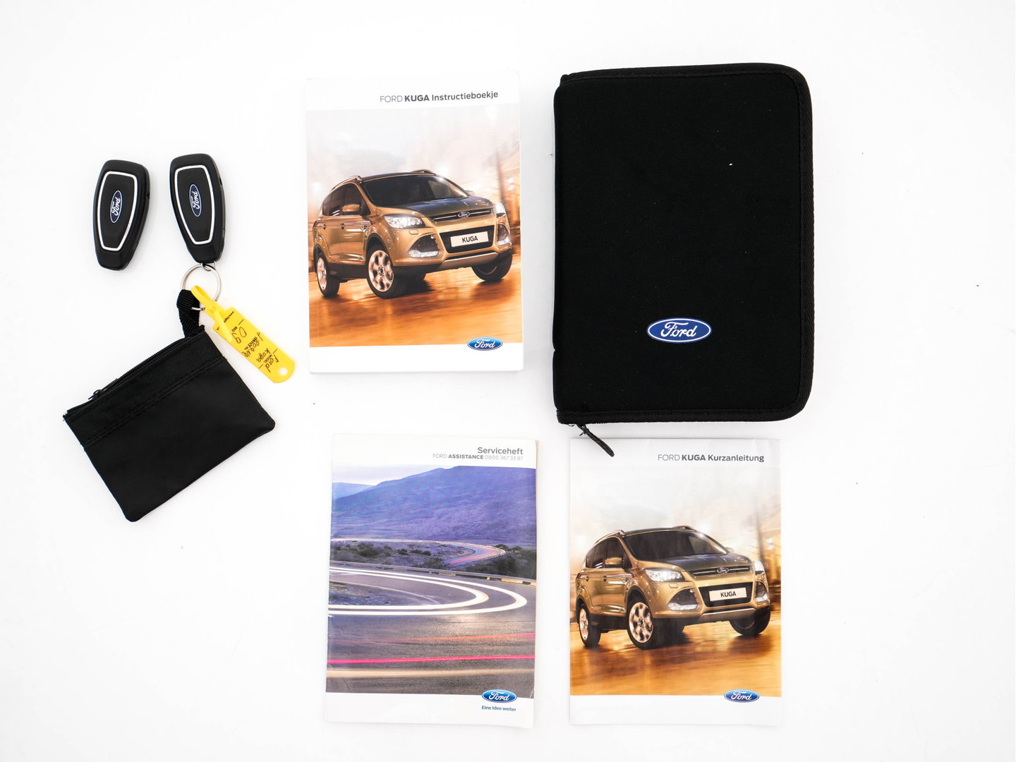 Ford Kuga 1.6 Titanium *LEATHER-FABRIC | XENON | HEATED-COMFORTSEATS | NAVI-FULLMAP | ECC | PDC | CRUISE | PRIVACY-GLASS | TOWBAR | 17''ALU*