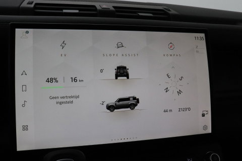 Land Rover Defender P300e 110 X-Dynamic HSE | ClearSight | Meridian Surround | Panoramadak | Trekhaak | Stoelventilatie | Koelbox | 22 Inch