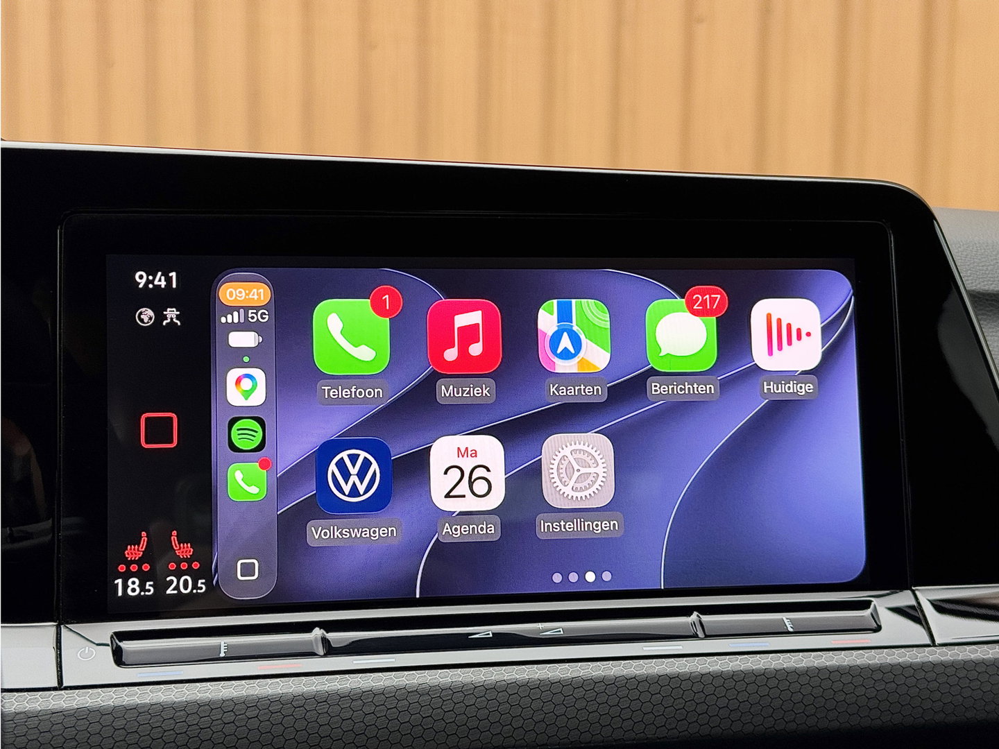 Volkswagen Golf 2.0 TSI GTI | Panoramadak | Adaptieve Cruise Control | Sfeerverlichting | Apple Carplay