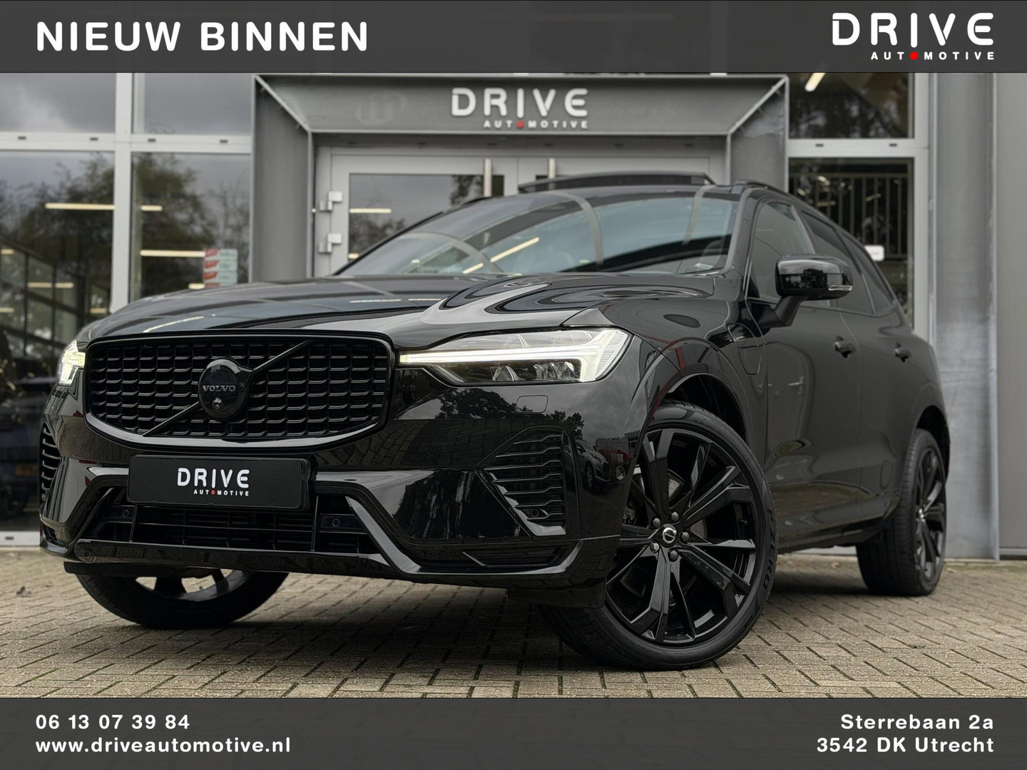 Volvo XC60 2.0 T8 455 PK Plug-in hybrid AWD Ultra Black Ed. |Luchtvering|Nappa/Massage/Ventilatie|Trekhaak