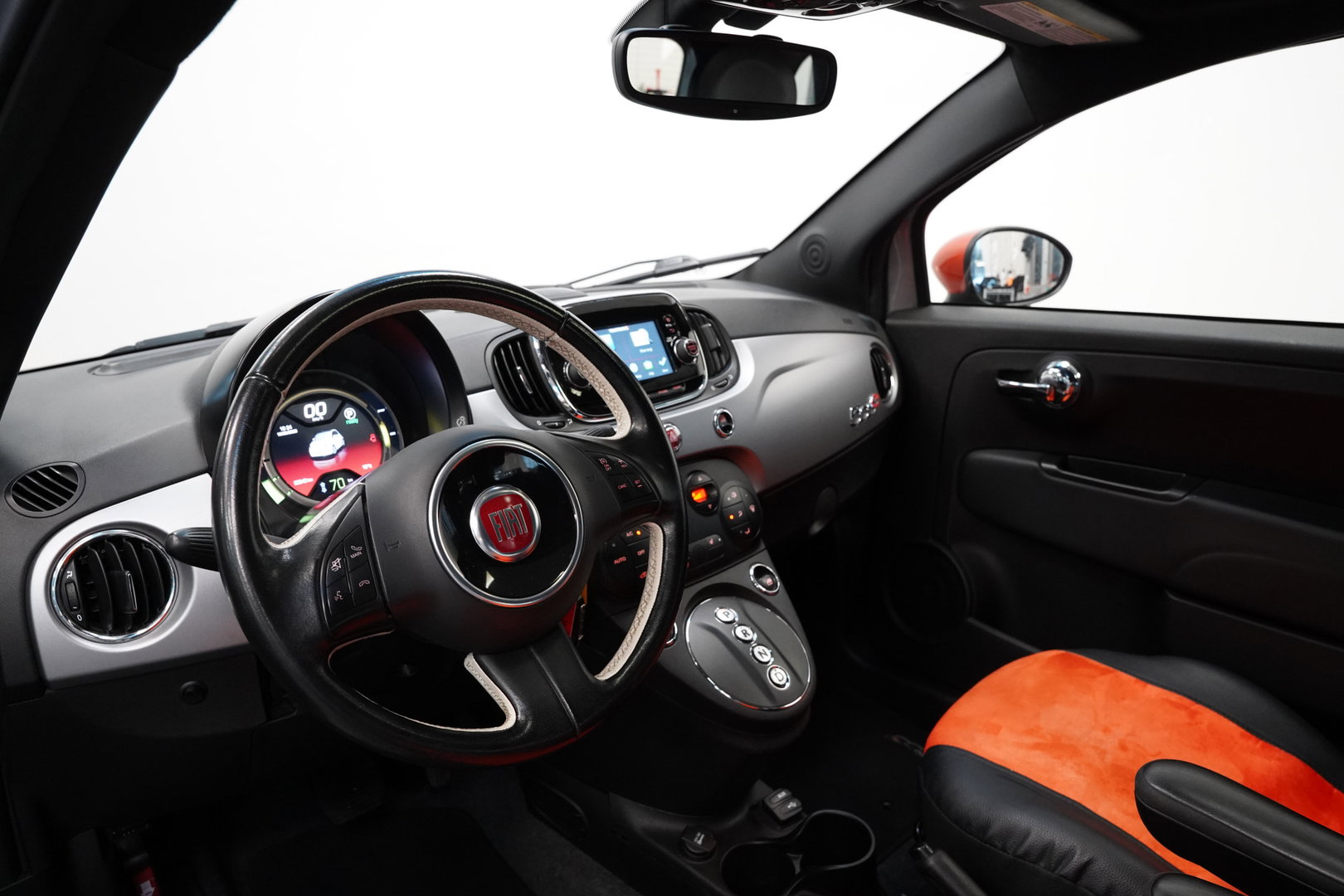 Fiat 500e 24kwh Panoramadak Stoelverwarming Leer