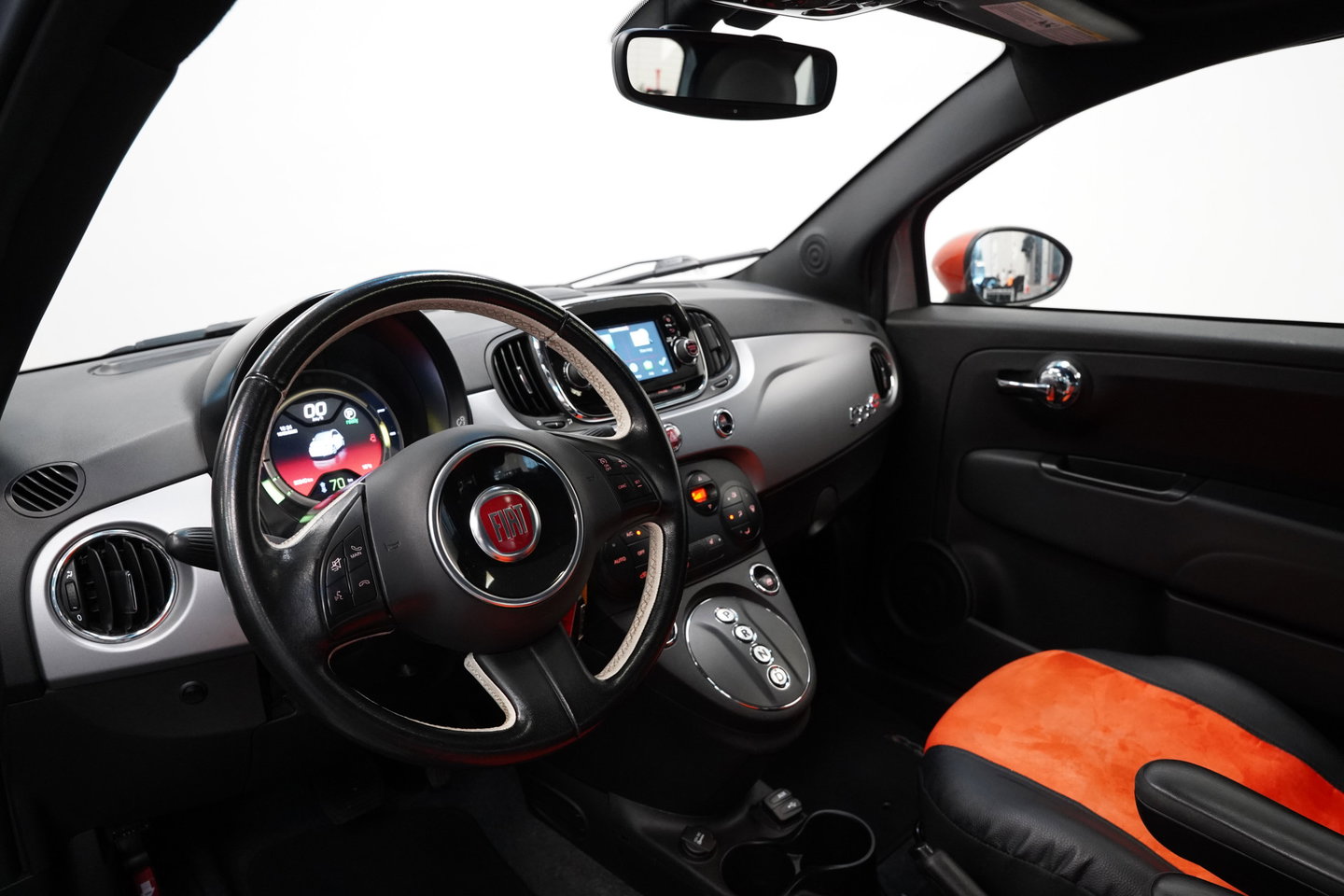 Fiat 500e 24kwh Panoramadak Stoelverwarming Leer